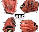 野球　グローブの全紐交換、グリス交換、メンテします グローブを大切に、長生きしてもらいましょう！！ イメージ2
