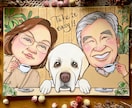 そっくりで表情イキイキ‼️喜ばれる似顔絵描きます 似顔絵検定1級似顔絵師が最高の思い出を！大好きを伝えたい人に イメージ5