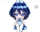 IRIAMデビュー応援いたします 立ち絵、一枚絵、デフォルメイラストの３点セット♪ イメージ6