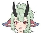 VTuber用！和風・鬼狐の三面図を作成します 応援価格！三面図のみの提供で制作費用を応援します。 イメージ1