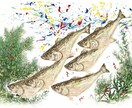 魚のイラストデータを販売いたします 魚好きのあなたにオススメです！ イメージ3