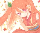 優しい色合いのイラストお描きします 観賞用、動画、アイコン、ヘッダー等に！ イメージ2