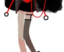 最短一週間！全身イラスト制作致します 唯一無二のキャラクターデザイン、提供します イメージ3