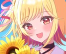 商用利用無料。1枚絵描きます キラキラ可愛い雰囲気の1枚絵が得意です イメージ3