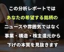 株式投資初心者向け持ち株を損切りすべきか分析します 暴落続きで眠れないほど不安な企業を損切りか買い増しか個別分析 イメージ4