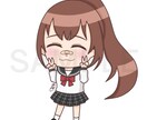 ミニキャラ(SD)アイコン【全身】描きます 「全身」構図のミニキャラアイコンを.☆.｡.:*・° イメージ3