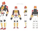 オリジナルヒーローデザインをさせてていただきます あなたの理想のヒーロー、リアルにデザインします！ イメージ4