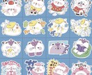 ゆるかわLINEスタンプ制作します 一人ひとりの個性に寄り添って大切にデザインします！ イメージ3