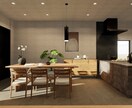 戸建の内観・外観パース作成を承ります 戸建の建築CGパースを30,000円から承ります イメージ1