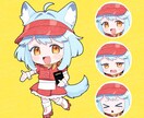 3000円でSDイラスト制作します ポップでかわいいSDイラスト制作いたします！ イメージ2