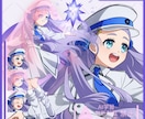 アイコン・ヘッダー・立ち絵、何でも承ります 通常頭身・デフォルメ／アニメ塗り・水彩塗りに対応できます！ イメージ9