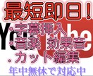 動画の基盤を作ります 動画編集の時間が確保できない貴方へ。 イメージ1