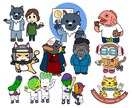 あなたの事業・サービスの「顔」を作ります ターゲットや目的に合ったキャラクターのご提案ができます！ イメージ4