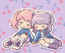 温かみのあるかわいいミニキャライラストを描きます 商用利用OK！アイコン・サムネ・グッズ用などに イメージ7