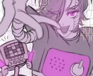可愛く雰囲気のあるイラストをお描きします SNSで使用するのアイコン等にお困りな方へ イメージ1
