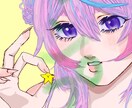 MV一枚絵、SNSアイコンお描きします ダークでビビッドな世界観で見る人を魅了させます イメージ2