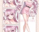 あなただけの立ち絵を描きます スピード納品で可愛い女の子をお届けします！ イメージ4