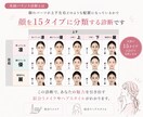 美顔バランス診断似合うメイクをご提案します 美顔バランスから魅力を引き出すﾍｱﾒｲｸをご提案 イメージ3