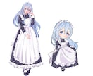 ハイクオリティなIRIAM用立ち絵お描きします 初期立ち絵としてご使用の場合、SDキャラがつきます！ イメージ9