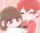 SNSで使えるアイコンお描きします 夢女子さんにオススメ！推し様との夢絵アイコンお描きします イメージ3