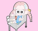 商用◎ポップで目を惹くカートゥーンイラスト描きます アイコン/挿絵/プレゼント/結婚式/広告などにもお勧めです！ イメージ5