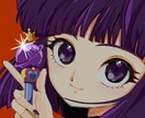 SNS用のアイコンなど描きます つい目を引かれちゃうイラストいりませんか？ イメージ1
