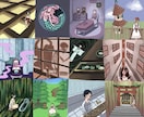 背景があるイラスト描きます 背景がある一枚絵です、スチルや挿し絵に如何ですか？ イメージ3