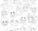 まんまるかわいいシンプルアイコンを描いてます まんまる、シンプル、かわいいイラストであればお任せください！ イメージ2