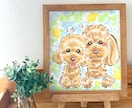 手描きで温かいペット似顔絵をお描きします 見るたびに笑顔になれる犬似顔絵、猫似顔絵 イメージ7