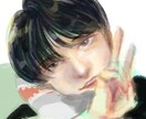 雰囲気のある似顔絵を描きます エモさたっぷり、ふんわりとした雰囲気の似顔絵を描きます！ イメージ1