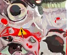 インパクトのある可愛いイラストを制作します 印象的で、ポップな可愛さを感じるイラストを得意としています。 イメージ4