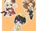 商用利用可！厚塗り風のSDイラストお描きします TRPGや配信、グッズなどに！ イメージ4
