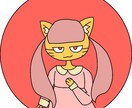 SNSなどのアイコンを書きます ゆるかわいいアイコンがほしい方に イメージ1
