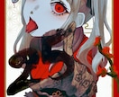 一枚絵、サムネイル、アイコン、書籍表紙、描きます 【世界観重視、雰囲気重視】厚塗り寄り、丁寧に美しく描きます。 イメージ7