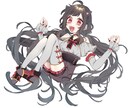 あなたのお好みのキャラクターデザインします デザイン作成から全身イラスト、2Dイラストも可能！ イメージ1
