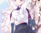 可愛いキャラクターのイラストなどを描きます 自分だけのオリジナルイラストが欲しい方へ イメージ3