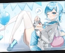 キャラクターデザイン、立ち絵等イラスト制作承ります あなただけのキャラクターを制作いたします♪ イメージ6