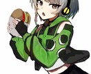 漫画アニメ調のポップな立ち絵を描きます 有名ゲームキャラクターデザイン経験VTuber イメージ2