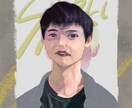 記念日や誕生日など、大切な日に贈る似顔絵を描きます ポップで躍動感のあるイラストがお好きな方へ イメージ5