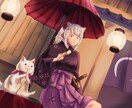 世界観を重視した一枚絵描きます 物語の一部を切り取ったような厚塗り風イラスト イメージ1