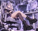 1枚のイラストから自然なループ映像を制作します 配信待機画面やSNSを印象的に見せるループ動画 イメージ4