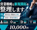 営業戦略と新規開拓を整理します 売れない理由と次の一手を一緒に考えます イメージ1