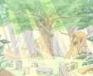 映える背景描きます シンプル〜緻密な背景までご相談内容に応じてお描きします！ イメージ8