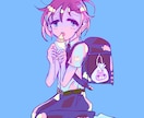 ネオレトロなイラスト制作します だれとも被らないオリジナルイラスト制作を承ります!! イメージ1