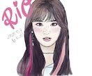 SNSで個人で使える似顔絵アイコン承ります 手描きの似顔絵アイコン作成！お洒落でオリジナル！ イメージ3