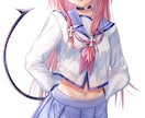 SNS等で使えるヘッダーや一枚絵描きます 可愛いイラストお描きします！！ イメージ6