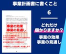 プロが事業計画書の書き方を徹底サポートします 経営者が自分で事業計画を書けない・・あなたはどう思いますか？ イメージ8