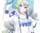 あなたのオリジナルキャラクターを作画します IRIAM,Vtuber,TRPGなどの立ち絵を描きます！ イメージ1