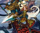 かっこいい、ド派手なドラゴンイラストを描きます 厚塗りでかっこいいドラゴンをご希望の方に イメージ4
