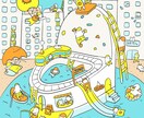 小さな生き物のユニークな世界観描きます 商用利用可！ユニークな世界観を一緒に作りませんか？ イメージ2